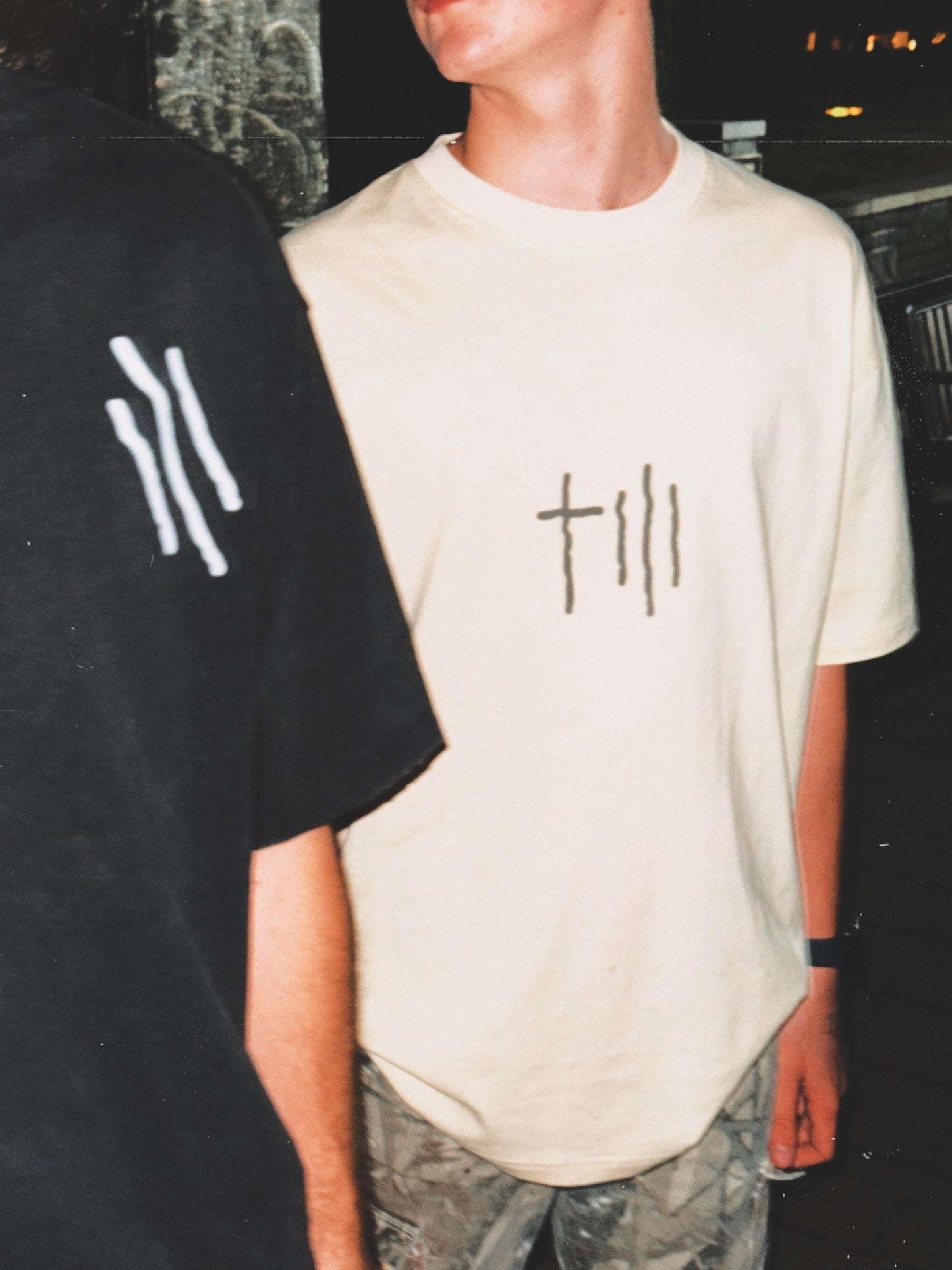 Cross + Trinity Vintage Wash Frayed Tee