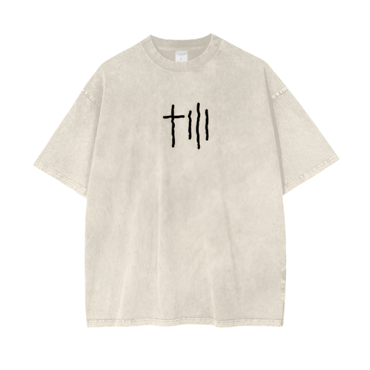 Cross + Trinity Creme T-Shirt