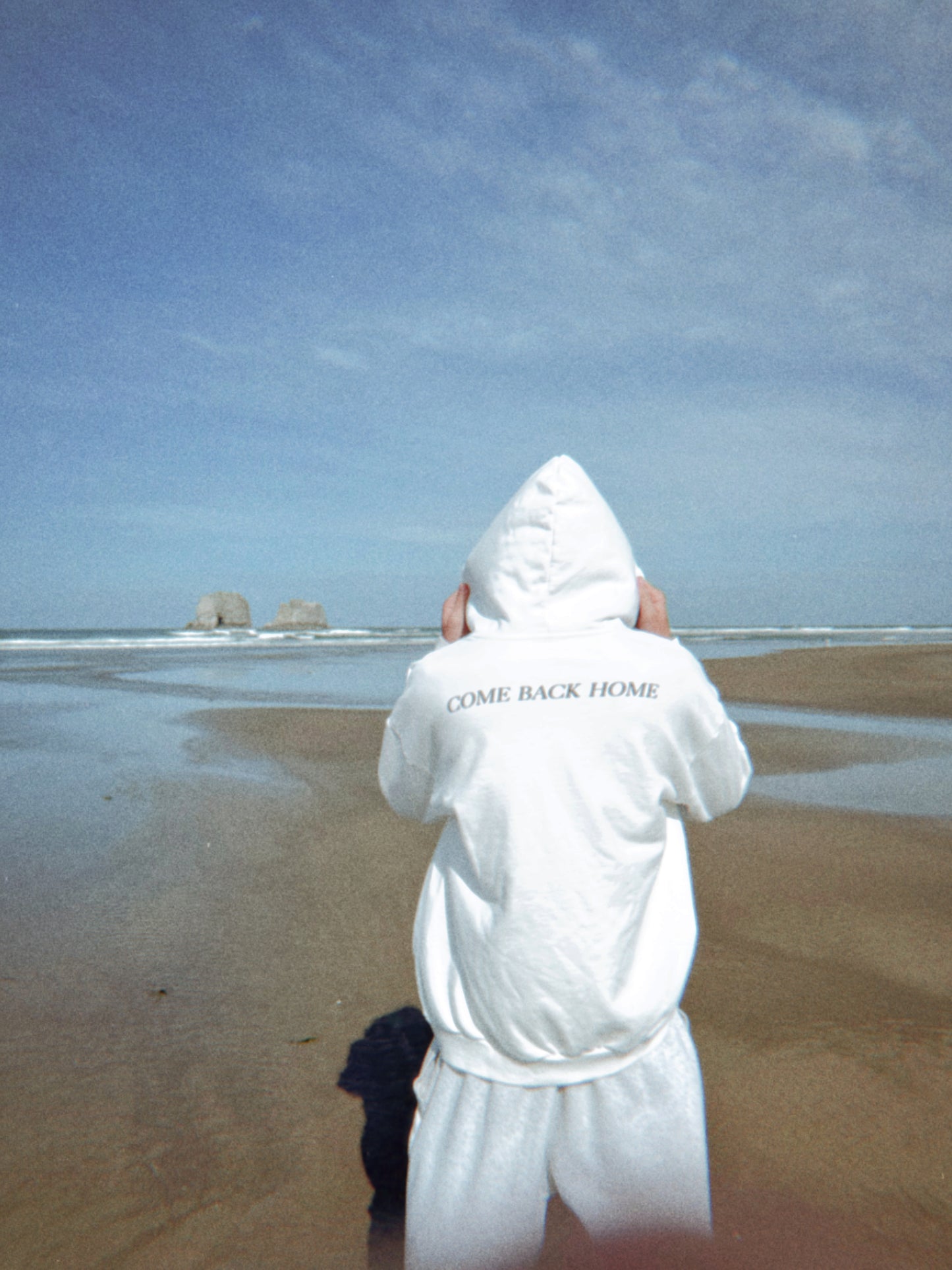 "Prodigal Son" White Hoodie